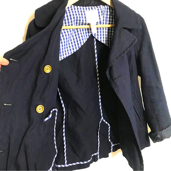 J. Crew navy cotton jacket - Picture 3 of 6